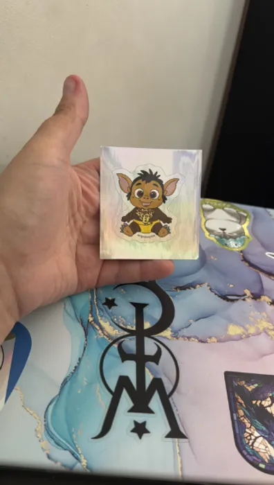 CustomFlyingDiscs.Com - Hologram Stickers