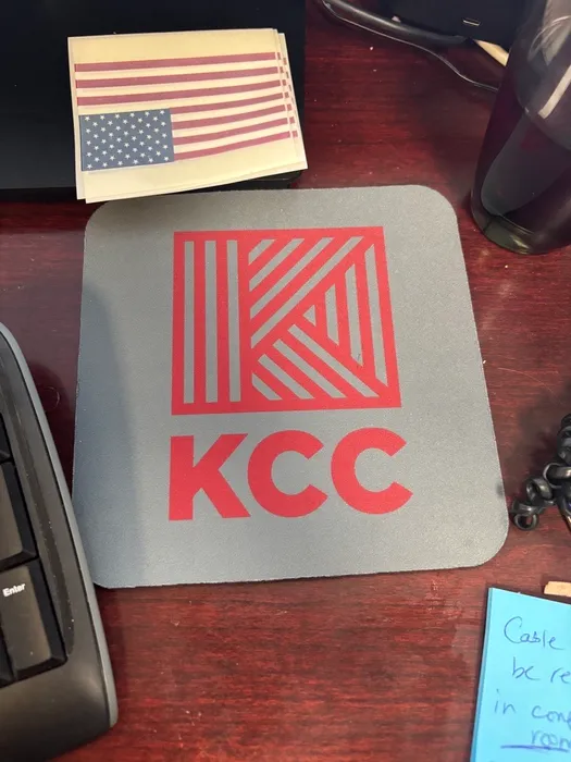 CustomFlyingDiscs.Com - Custom Square Mouse Pad