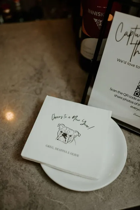 CustomFlyingDiscs.Com - Custom Beverage Napkin