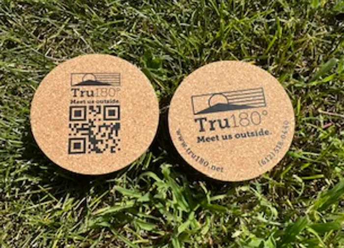 CustomFlyingDiscs.Com - Cork Coasters