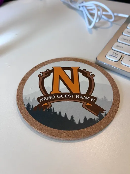 CustomFlyingDiscs.Com - Cork Coasters