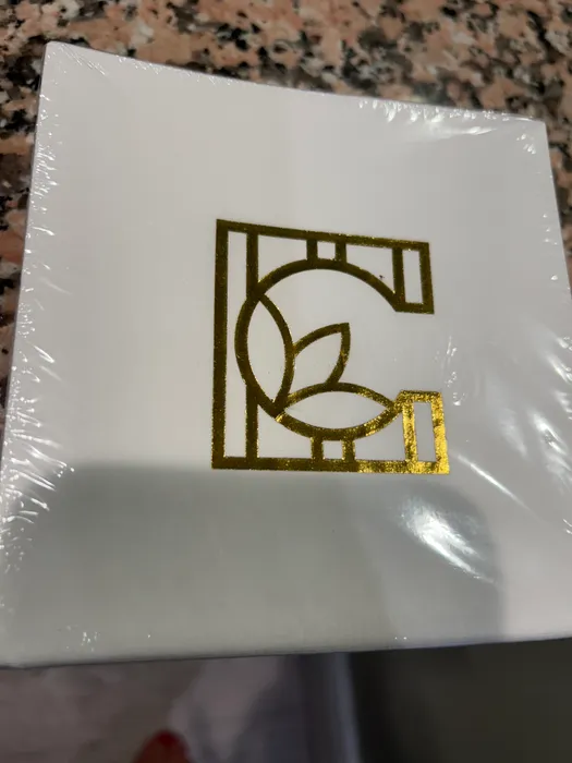CustomFlyingDiscs.Com - Custom Foil Stamped Beverage Napkin
