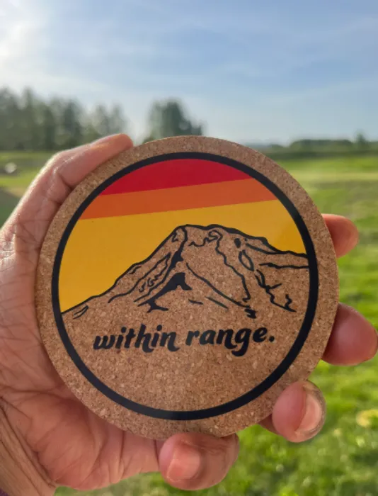 CustomFlyingDiscs.Com - Cork Coasters