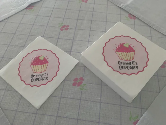 CustomFlyingDiscs.Com - Custom Beverage Napkin