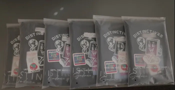 CustomFlyingDiscs.Com - Zipper Frosted Bag