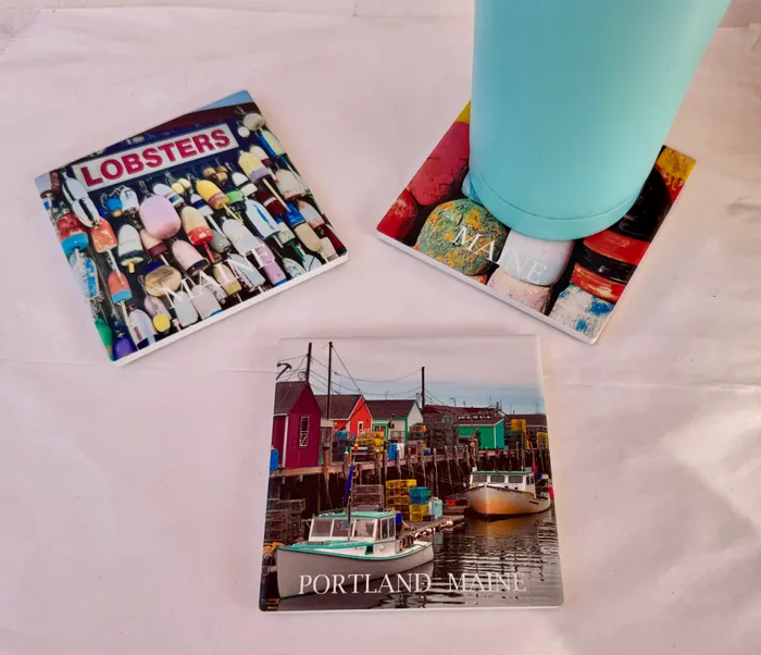 CustomFlyingDiscs.Com - Ceramic Coasters