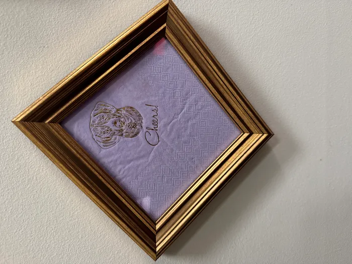 CustomFlyingDiscs.Com - Custom Foil Stamped Beverage Napkin