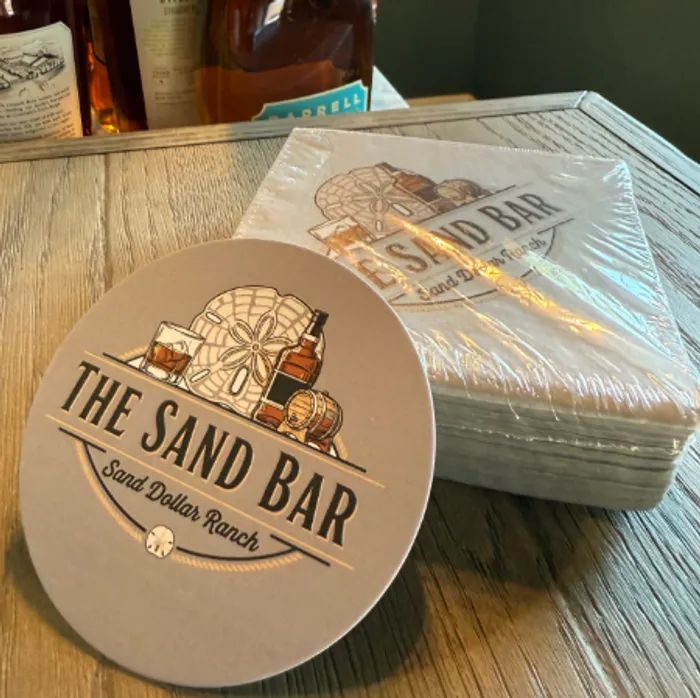 CustomFlyingDiscs.Com - Custom Beverage Napkin