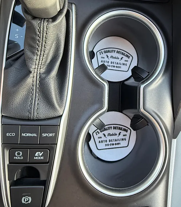 CustomFlyingDiscs.Com - Car Coaster