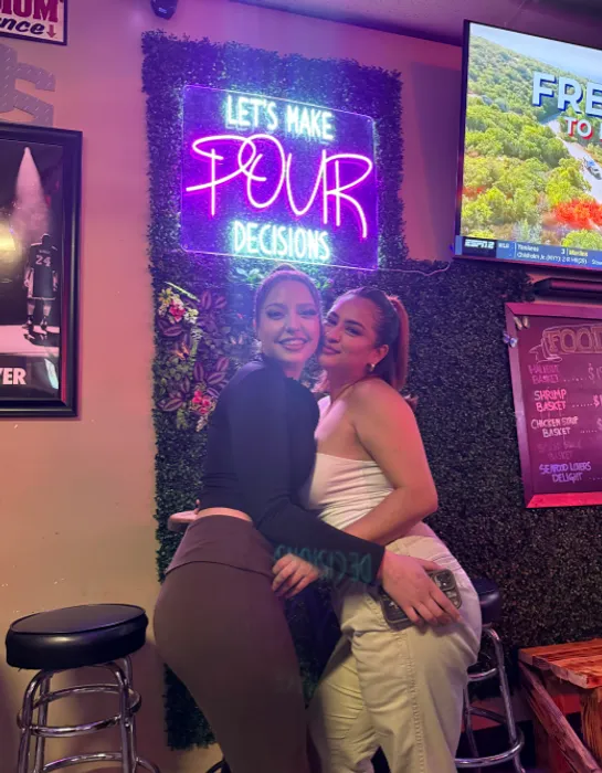 CustomFlyingDiscs.Com - Let's Make Pour Decisions Neon Signs