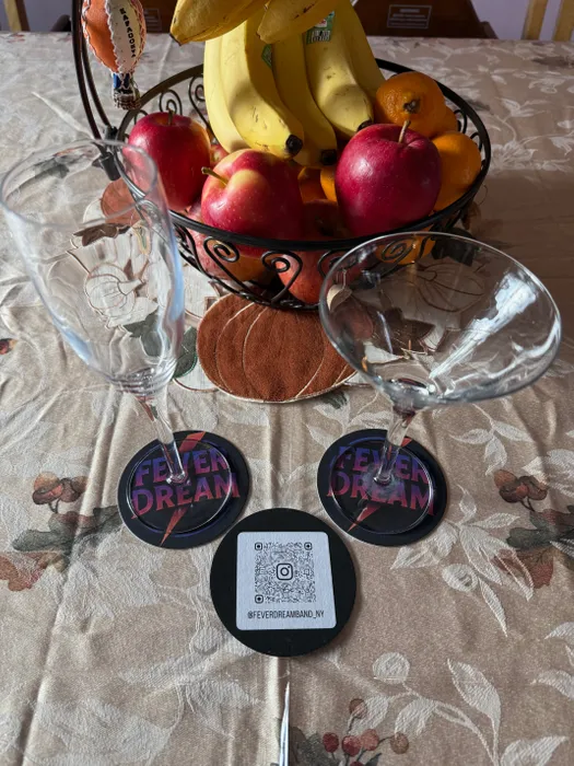CustomFlyingDiscs.Com - Pulpboard Coasters