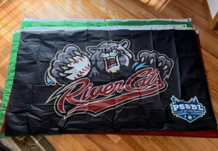 CustomFlyingDiscs.Com - Rectangle Flag