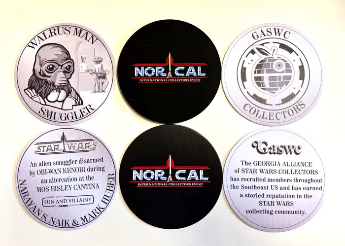 CustomFlyingDiscs.Com - Pulpboard Coasters