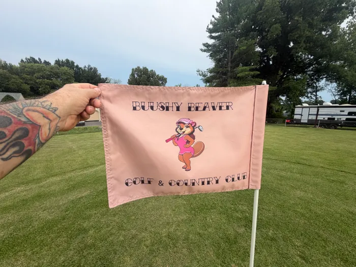 CustomFlyingDiscs.Com - Golf Flag