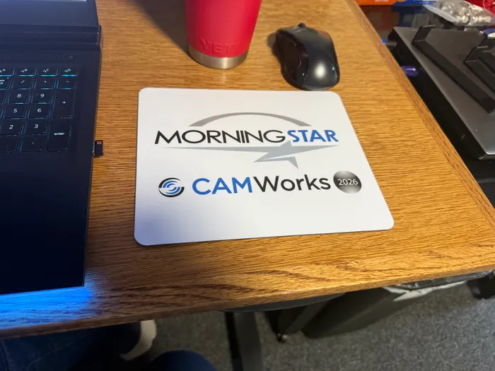 CustomFlyingDiscs.Com - Custom Printed Rectangular Mouse Pad