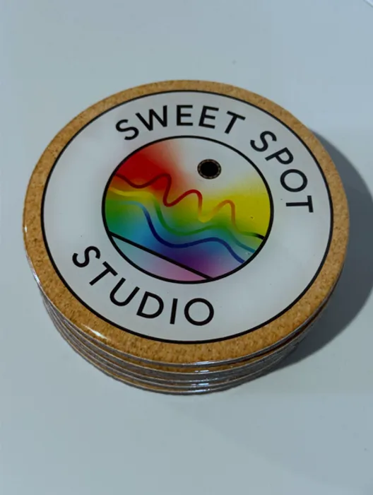CustomFlyingDiscs.Com - Cork Coasters