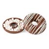 Donut-Shaped Hot Chocolate Bomb with Drizzle 