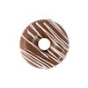 Donut-Shaped Hot Chocolate Bomb with Drizzle 