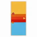 Vertical Rectangle - Custom Flying Discs