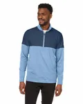 Puma Golf Men's Cloudspun Warm Up Quarter-Zip BLU BELL