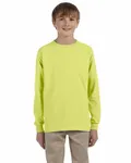 Youth DRI-POWER® ACTIVE Long-Sleeve T-Shirt SAFETY GREEN
