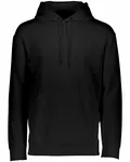 Adult Wicking Fleece Hooded Sweatshirt BLACK