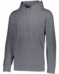 Adult Wicking Fleece Hooded Sweatshirt Graphite