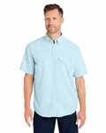 Men's Tide Point Short Sleeve Shirt Crystal Blue