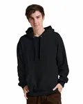 Unisex Ultimate™ CVC Ring-Spun Hooded Sweatshirt Black Ink