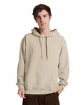 Unisex Ultimate™ CVC Ring-Spun Hooded Sweatshirt Putty