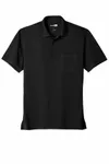 CornerStone Industrial Snag-Proof Pique Pocket Polo. CS4020P BLACK