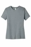 Bella + Canvas Ladies' Relaxed Jersey Short-Sleeve T-Shirt Athletic Heather