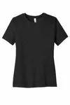Bella + Canvas Ladies' Relaxed Jersey Short-Sleeve T-Shirt Black Heather