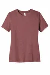 Bella + Canvas Ladies' Relaxed Jersey Short-Sleeve T-Shirt Heather Mauve