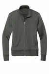 Brooks Brothers Women's Double-Knit Full-Zip BB18211 Windsor Grey
