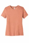 Bella + Canvas Ladies' Relaxed Jersey Short-Sleeve T-Shirt Heather Sunset