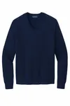Brooks Brothers Cotton Stretch V-Neck Sweater BB18400 NAVY BLAZER
