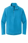 Eddie Bauer 1/2-Zip Microfleece Jacket. EB226 Peak Blue