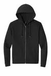 District Perfect Tri Fleece Full-Zip Hoodie DT1302 BLACK
