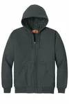 CornerStone - Duck Cloth Hooded Work Jacket. J763H Charcoal