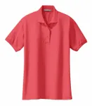 Port Authority Women's Silk Touch Polo. L500 Hibiscus