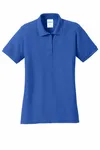 Port & Company Women's Core Blend Pique Polo. LKP155 ROYAL