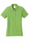 Port & Company Women's Core Blend Pique Polo. LKP155 Lime