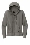 New Era Women's Thermal Full-Zip Hoodie LNEA141 Shadow Grey Heather