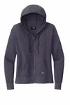 New Era Women's Thermal Full-Zip Hoodie LNEA141 True Navy Heather