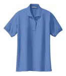 Port Authority Women's Silk Touch Polo. L500 Ultramarine Blue