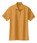 Port Authority Women's Silk Touch Polo. L500 Gold