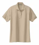 Port Authority Women's Silk Touch Polo. L500 STONE