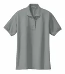 Port Authority Women's Silk Touch Polo. L500 COOL GREY