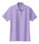 Port Authority Women's Silk Touch Polo. L500 Bright Lavender
